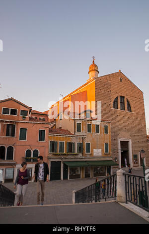 San Pantalon Kirche, Venedig, Italien Stockfoto