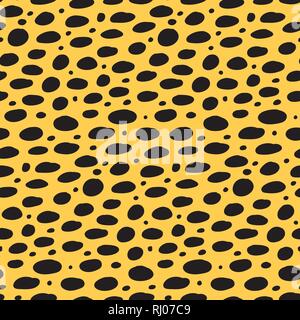 Geparden drucken. Zusammenfassung nahtlose Tier drucken Textur Stock Vektor