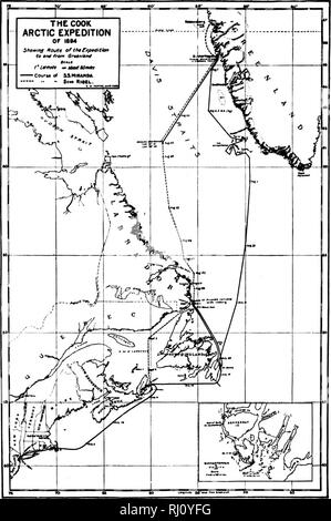 . Die letzte Kreuzfahrt der Miranda [microform]: eine Aufzeichnung der Arctic Adventure. Miranda (Schiff); Miranda (Navire); Naturgeschichte; Inuit; Sciences Naturelles; Inuit. f: 111;"!j, "Ich. Bitte beachten Sie, dass diese Bilder sind von der gescannten Seite Bilder, die digital für die Lesbarkeit verbessert haben mögen - Färbung und Aussehen dieser Abbildungen können nicht perfekt dem Original ähneln. extrahiert. Walsh, Henry Collins, 1863-1927. New York; London: Transatlantische Pub. Co. Stockfoto