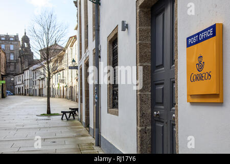 Diferentes Vistas de Santiago de Compostela Stockfoto