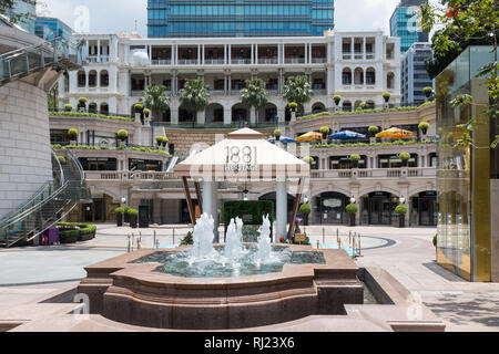 Die 1881 Heritage Luxus Shopping Plaza in der alten Marine Polizeipräsidium in Tsim Sha Tsui, Hong Kong Stockfoto