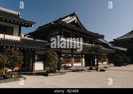 Jiganji Schrein und Tempel, in Fukuoka. Stockfoto