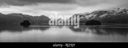 Grauen morgen um Derwentwater, Keswick, England Stockfoto