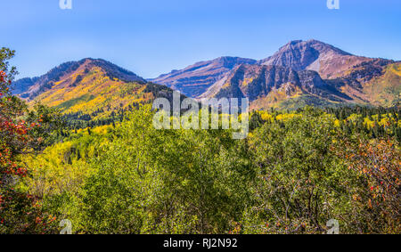 Rocky Mountains im Herbst, USA Stockfoto