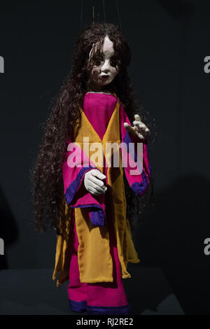 Ausstellung Marionetten (Marionette Exposition), zeigt den Prozess der Erneuerung der Marionetten von Madrid aus den 1960er Jahren bis heute Mit: Atmosphäre, Wo: Madrid, Spanien Wann: 04 Jan 2019 Credit: Oscar Gonzalez/WENN.com Stockfoto