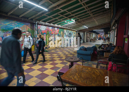 Tijuana, Mexiko: Pasaje Rodriguez Stockfoto