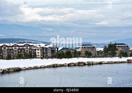 Das Hotel Pirin in Bansko, Bulgarien Stockfoto