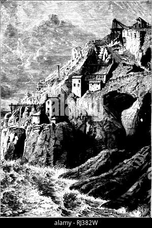 . Das Meer [microform]: seinem mitreißenden Geschichte von Abenteuer, Gefahr&amp; Heldentum. Abenteuer und Abenteurer; Reisen und Reisen; Meer; Aventures et aventuriers; Reisen; Océan. 147 TIIK BOTALLACK NERZ, COIIXWALL. Wn. Bitte beachten Sie, dass diese Bilder sind von der gescannten Seite Bilder, die digital für die Lesbarkeit verbessert haben mögen - Färbung und Aussehen dieser Abbildungen können nicht perfekt dem Original ähneln. extrahiert. Whymper, Friedrich, b. 1838. London; New York: Cassel, Petter, Galpin Stockfoto