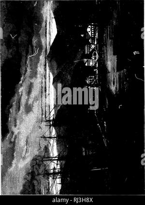 . Das Meer [microform]: seinem mitreißenden Geschichte von Abenteuer, Gefahr&amp; Heldentum. Abenteuer und Abenteurer; Reisen und Reisen; Meer; Aventures et aventuriers; Reisen; Océan. 11 ^. m o n^0}. Co.Bitte beachten Sie, dass diese Bilder sind von der gescannten Seite Bilder, die digital für die Lesbarkeit verbessert haben mögen - Färbung und Aussehen dieser Abbildungen können nicht perfekt dem Original ähneln. extrahiert. Whymper, Friedrich, b. 1838. London; New York: Cassel, Petter, Galpin Stockfoto