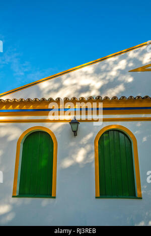 Kirche von Nuestra Señora de Loreto befindet sich auf der Insel Frades in der Bucht der Allerheiligen in Salvador Bahia Brasilien Stockfoto