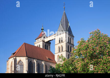 Stadtkirche St. Dionys, Esslingen am Neckar, Baden-Württemberg, Deutschland Stockfoto