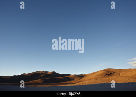 Fox Glacier, Los Lipez, Geysirfeld Sol de Manana, Stockfoto