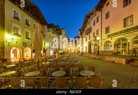 Deutschland, Bayern, Oberbayern, Berchtesgadener Land, Berchtesgaden, Marktplatz, Stockfoto