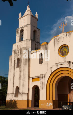 Iglesia Inmaculada Concepcion, aka Templo parroquial de Tobati, Iglesia de Tobati, Kirche in Tobati Bezirk, Cordillera Department, Paraguay Stockfoto