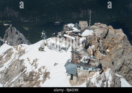 Deutschland, Garmisch Partenkirchen, Region Oberland, Wettersteingebirge Stockfoto