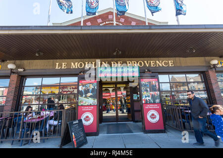 Nordamerika, Kanada, Ottawa, Byward Market, Le Moulin de Provence Stockfoto