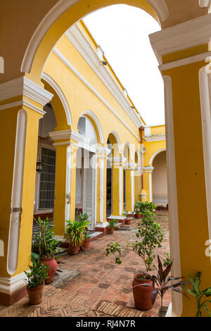 Das Haus des Zuckebarons Don Borell y Padrón, Palacio Cantero, Museo Historico Kommunale, Museum, Trinidad, Sancti Spiritus, Kuba, Republik Ku Stockfoto