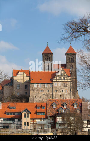 Stiftskirche St. Servatius - Quedlinburg Stockfoto