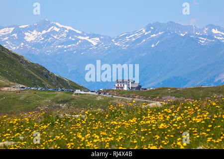 Landschaft am Penserjoch Stockfoto