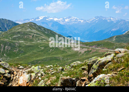 Landschaft am Penserjoch Stockfoto