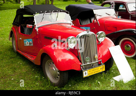 Der Sänger 9 Roadster Oldtimer von der Sängerin Motor Company im Jahr 1939 ins Leben gerufen als offene Version der Bantam Limousine, 27 Rallye der Oldtimer XXV Stockfoto