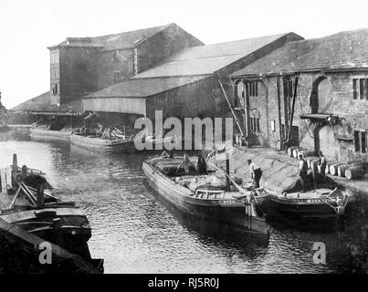 Manchester Road Canal Wharf, Burnley Stockfoto