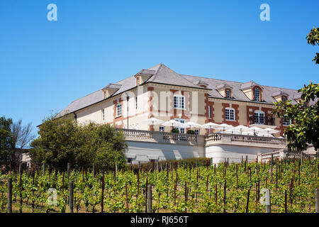 Domaine Carneros Winery im Napa Valley, CA Stockfoto