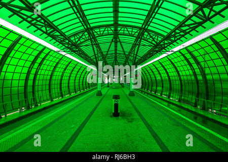 Moskau, Russland - Business Center U-Bahn Station Stockfoto