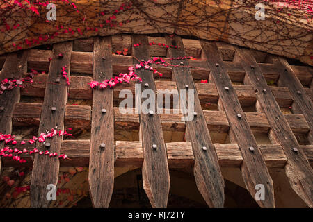 Holztor Stockfoto, Bild: 165491218 - Alamy