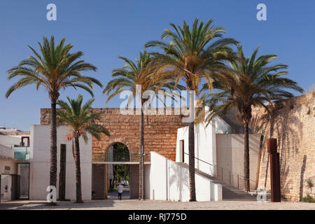 Museum Es Baluard, Museum für moderne und zeitgenössische Kunst in der Festung von Palma de Mallorca, Mallorca, Balearen, Spanien Stockfoto