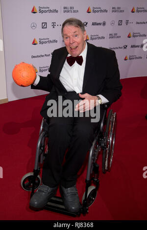 Joachim Jo DECKARM, ehemaliger Handballspieler, roter Teppich, Red Carpet Show, Ball des Sports in Wiesbaden auf 02.02.2019 | Verwendung weltweit Stockfoto