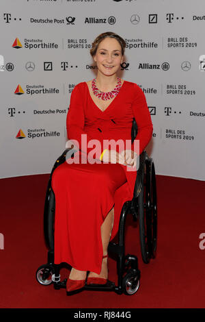 Wiesbaden, Deutschland. 02 Feb, 2019. Kristina Vogel, Pool Foto! Ball des Sports in Wiesbaden auf 02.02.2019 | Verwendung der weltweiten Kredit: dpa/Alamy leben Nachrichten Stockfoto