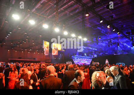 Wiesbaden, Deutschland. 02 Feb, 2019. Übersicht der Ballsaal, Pool Foto! Ball des Sports in Wiesbaden auf 02.02.2019 | Verwendung der weltweiten Kredit: dpa/Alamy leben Nachrichten Stockfoto