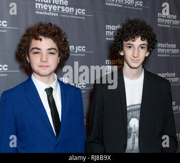 New York, NY - Februar 5, 2019: Schauspieler Sammy Voit und Leo Heller besucht Special Screening bei Marlene Meyerson GBA Manhattan Gutschrift zu Staub: Lev radin/Alamy leben Nachrichten Stockfoto