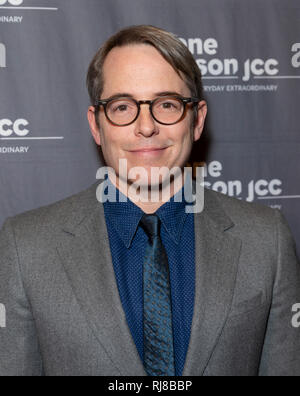 New York, NY - Februar 5, 2019: Schauspieler Matthew Broderick besucht Special Screening bei Marlene Meyerson GBA Manhattan Gutschrift zu Staub: Lev radin/Alamy leben Nachrichten Stockfoto