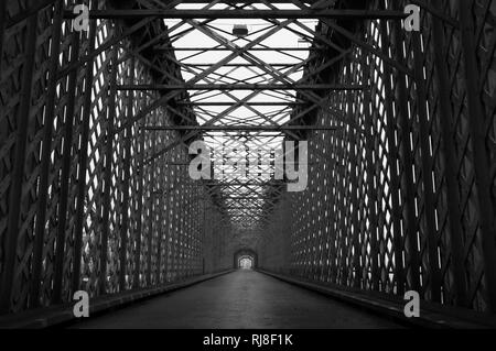 Alte Brücke lisewski Stockfoto