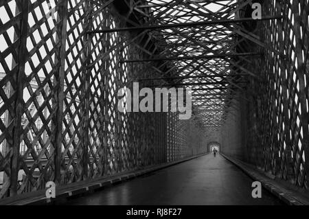 Alte Brücke lisewski Stockfoto