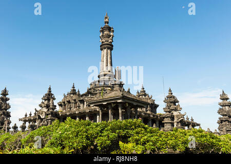 Denpasar, das Bajra Sandhi Denkmal Stockfoto