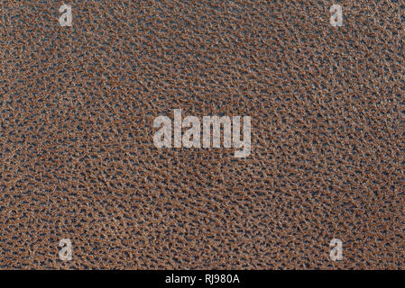 Dunkelbraunes Leder Textur Hintergrund Stockfoto