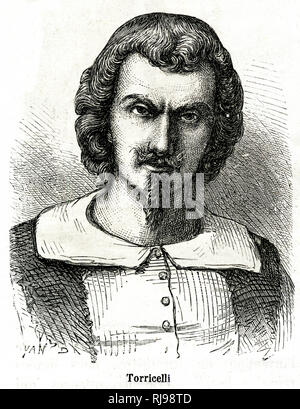 EVANGELISTA TORRICELLI Stockfoto