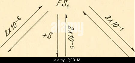 . Die Chemie und Wirkungsweise von Pflanzenwachstum Stoffe; Proceedings eines Symposiums in Wye College der Universität London, Juli 1955 statt. Die Regulierungsbehörden; Auxin; Wachstum (Pflanzen). Anwendungen der Kinetik zu auxin-induzierte Wachstum Kj, die uns sagt, was Konzentration dieses Inhibitors ist erforderlich, um die Hälfte - Rezeptoren, die mit der Substanz sättigen. Wir werden uns jetzt machen die Annahme, dass die Dissoziation Konstanten für die beiden precomplexes ES^ und ES2 an die Dissoziation Konstanten der beiden verbundenen Inhibitor komplexe und EI EI^^ gleich sind. Diese Annahme, die von Fos gezeigt worden ist, Stockfoto