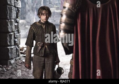Temporada 2 Kapitel 4. Original Film Titel: Spiel der Throne. Englischer Titel: Spiel der Throne. Jahr: 2011. Regie: DANIEL MINAHAN. Stars: MAISIE WILLIAMS. Credit: HBO/Album Stockfoto