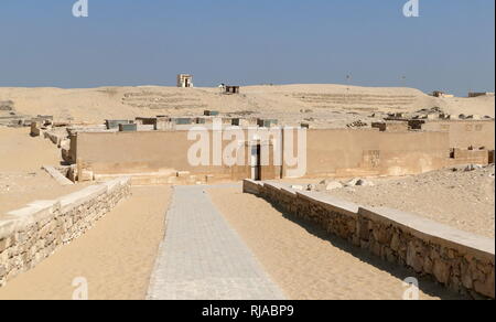 Mastaba des Mereruka. Wesir und Priester des Pharao Teti. 6 Dynastie. Alte Königreich. Sakkara, Ägypten Stockfoto