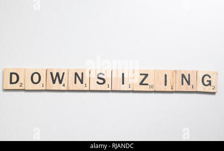 Bangkok, Thailand, 05. Februar 2019 - Scrabble Letter in Business Konzept Stockfoto