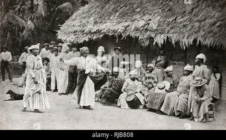 Häftlinge und Ehefrauen, Approuague, Französisch-Guayana Stockfoto