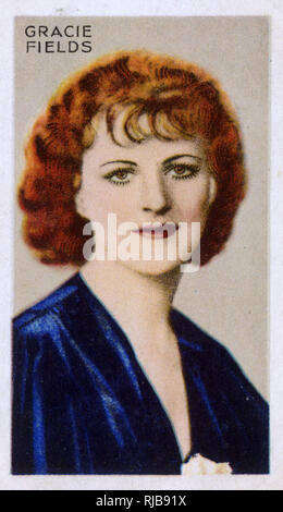 Gracie Fields, englische Schauspielerin und Sängerin Stockfoto