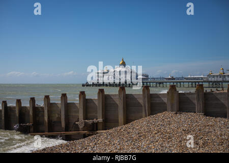 Der Pier von Eastbourne Stockfoto