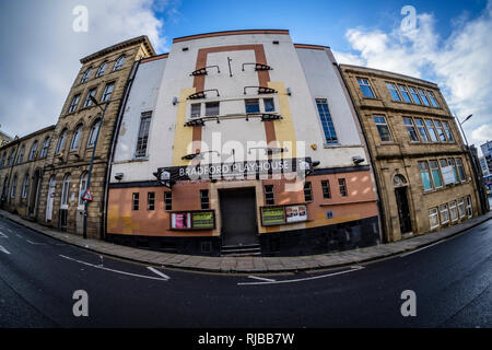 Bradford Playhouse im kleinen Deutschland Gegend der Stadt. Stockfoto