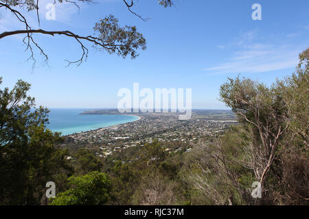 Besuchen sie Australien. Scenics und Blick entlang der Ostküste von Melbourne nach Sydney nach Brisbane nach Gladstone und zurück. Stockfoto