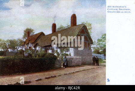 Anne Hathaway's Cottage, Shottery, Stratford-on-Avon Stockfoto